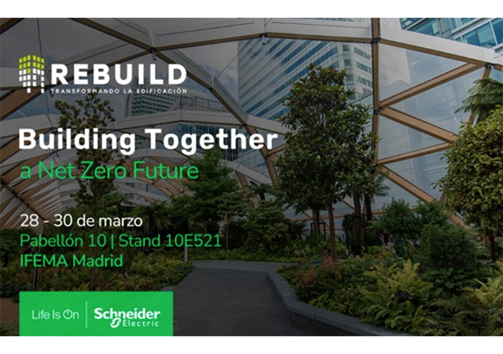 foto noticia Schneider Electric será, un año más, Global Partner de REBUILD.
